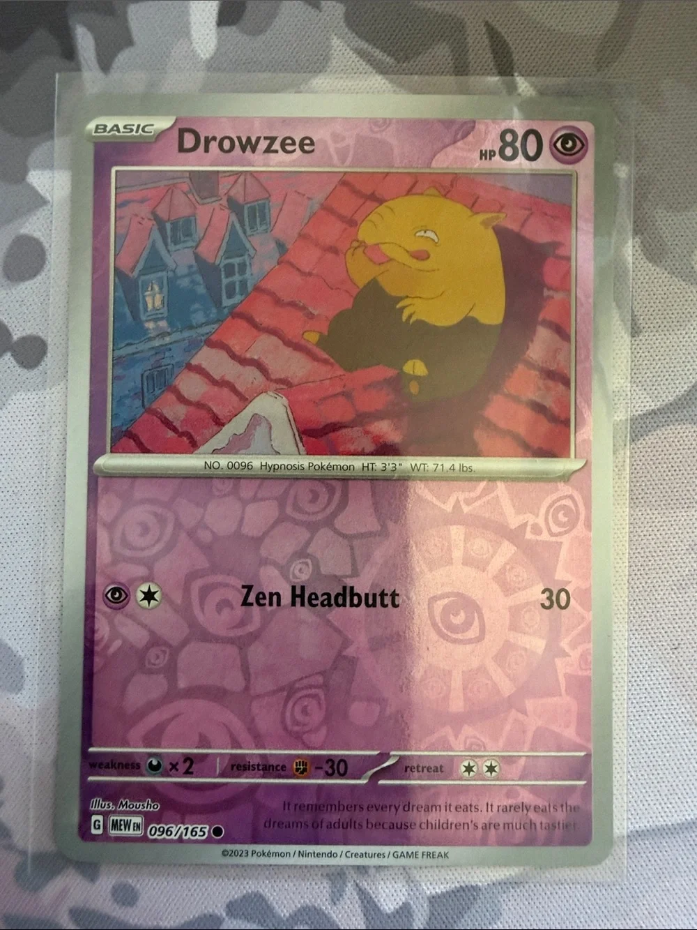 Drowzee & Hypno Pokémon Evolution Reverse Holo Card Lot 😴 | 3 Cards ✨5/$25✨